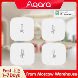 Aqara Temperature Sensor Smart Air Pressure Humidity Environment Sensors Zigbee Remote Control Work With Mijia Home Homekit APP