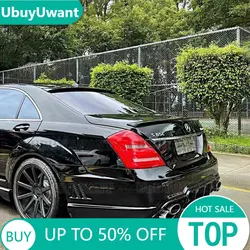 For Benz W221 2007-2013 Roof Spoiler And Rear spoiler ABS Material Car Rear Wing For Benz W221 S300 S350 S400 S550 S600