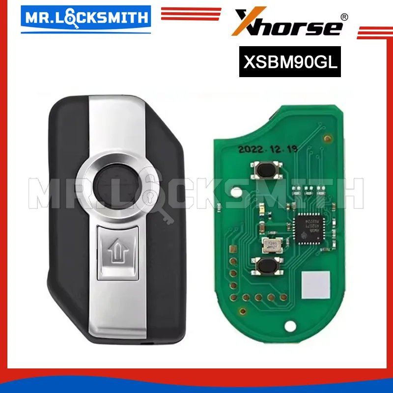 Xhorse XM38 BMW Motorcycle Smart Key with 8A Chip 3 Buttons XSBM90GL Global Version