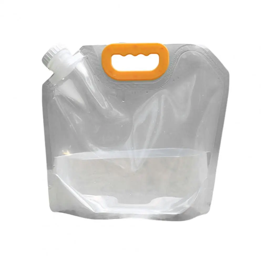 Freezer Water Bag Foldable Bpa-free Water Bag for Ice Baths Leakproof Heat-resistant Container with Capacity Food Grade