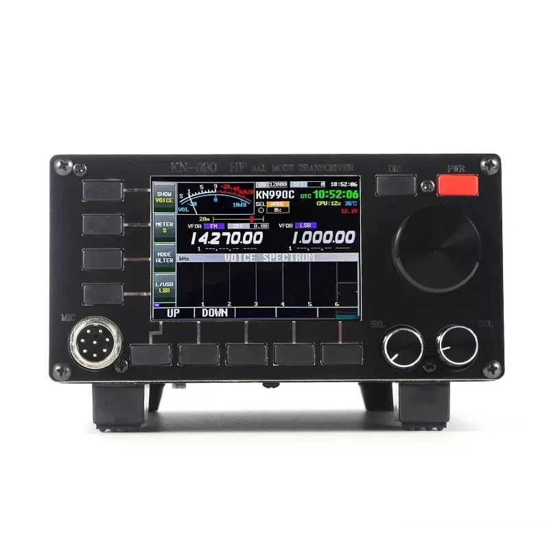 Ham Radio Transceiver Spectrum, All Mode, SSB, CW, AM, FM, DIGITAL, IF-DSP, KN-990C, 0.1 ~ 30MHz