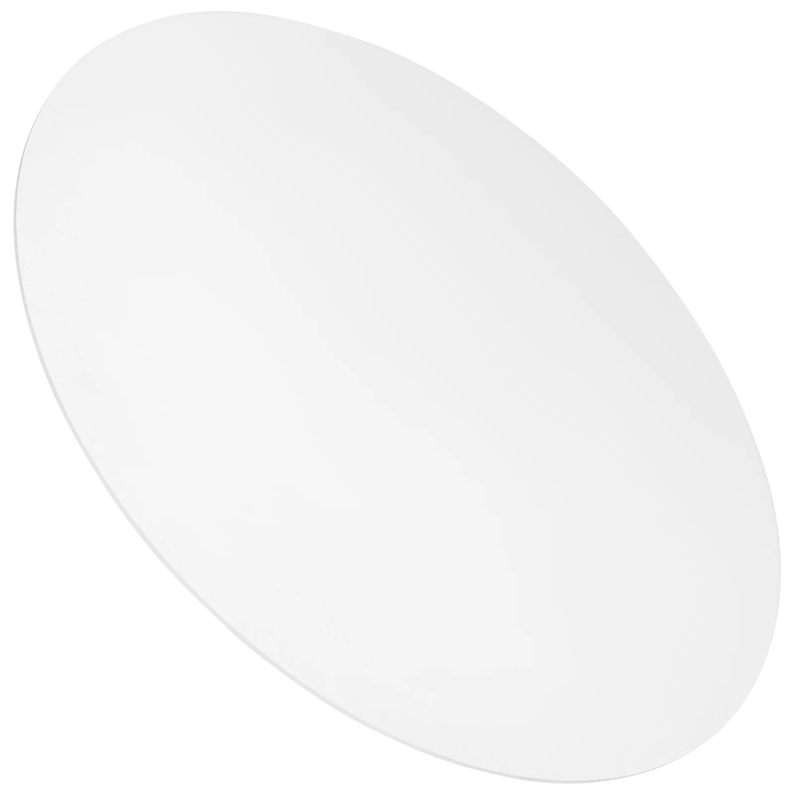 Round Sheet 30cm 3mm Clear Transparent Acrylic Board Craft Photo Frame Glass Replacement Tabletop Protector Smooth Edges