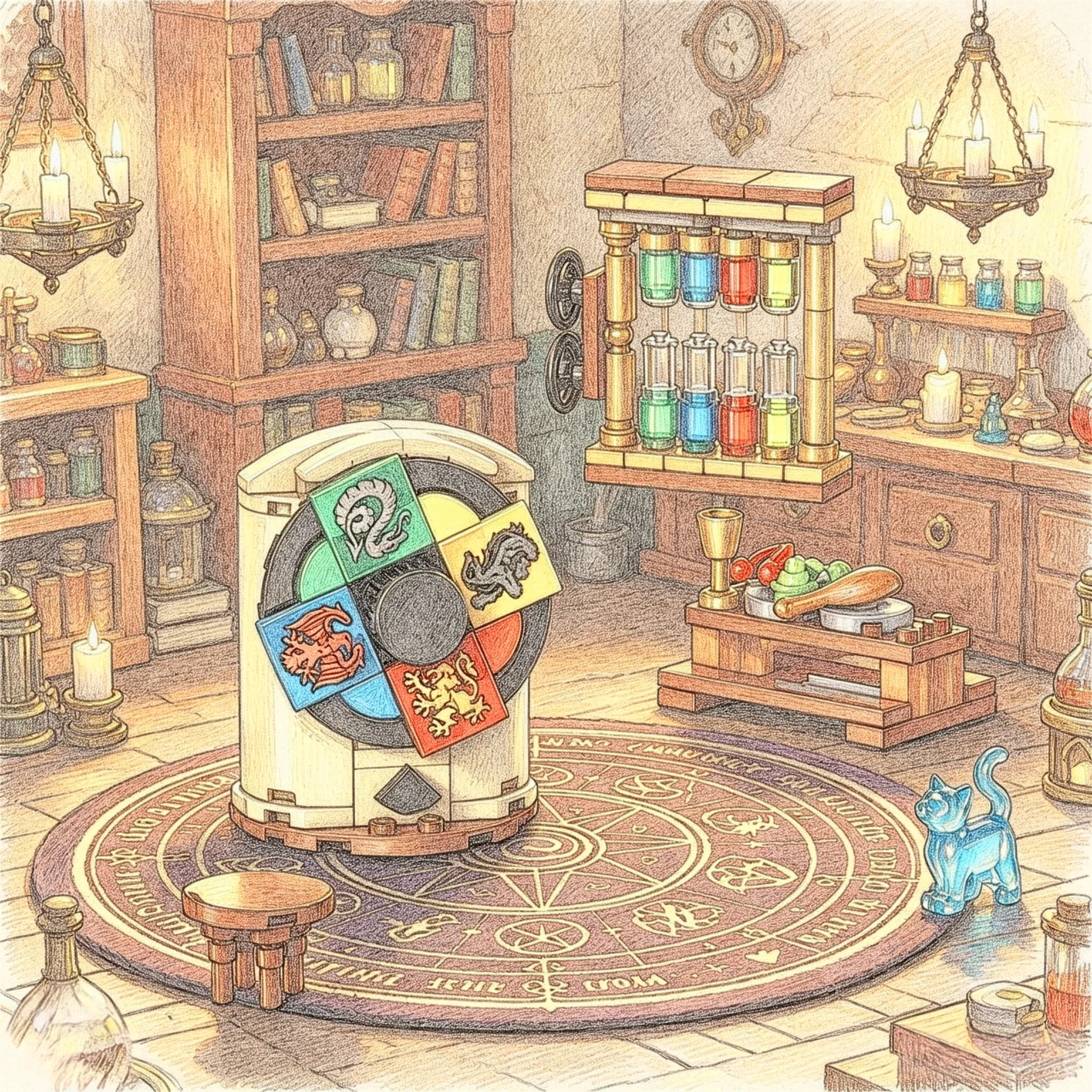 2026 new Harry  Hogwarts Castle Branch hat Magic Theme architecture creative education birthday Christmas toy