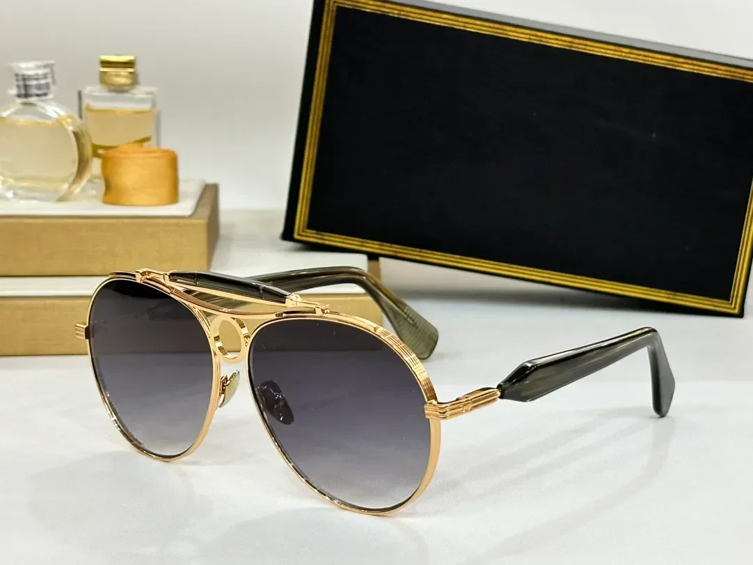 

Fashion Sunglasses For Women and Men Aspen Style Anti-Ultraviolet Retro Plate Full Frame Special design Glasses Random Box