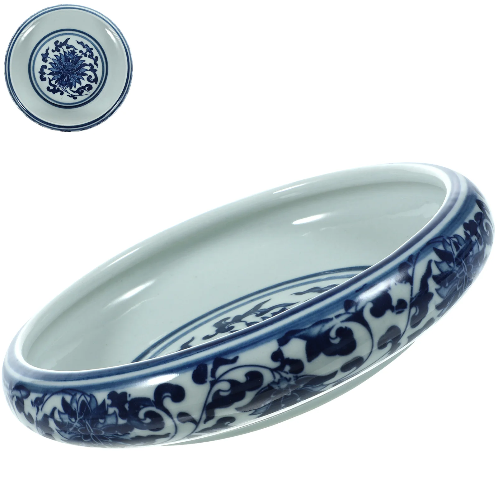 

Classical Pen Clean Tool Home Sumi-Brush Washer Creative Ink Saucer Writing Accessory Washing Tray Supply