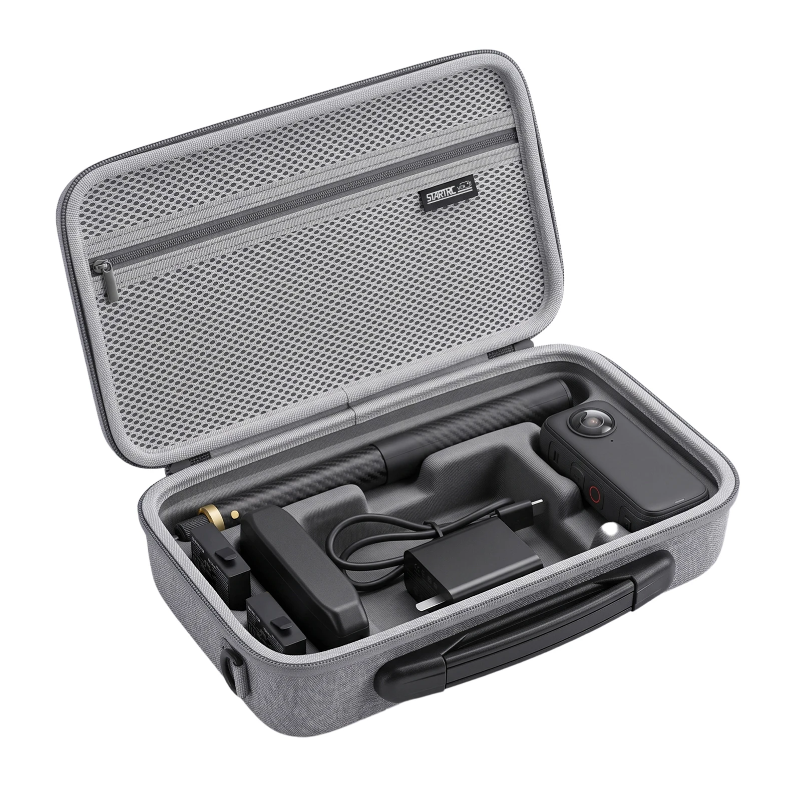 for Insta360 X6 Storage Protective Travel Bag with Shoulder Strap Storage Carrying Bag Travel Carry Pouch for Men Women