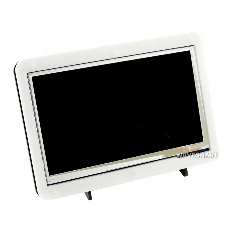 7inch Capacitive Touch Screen LCD (B) with Bicolor Case, 800×480, HDMI, Low Power-Waveshare