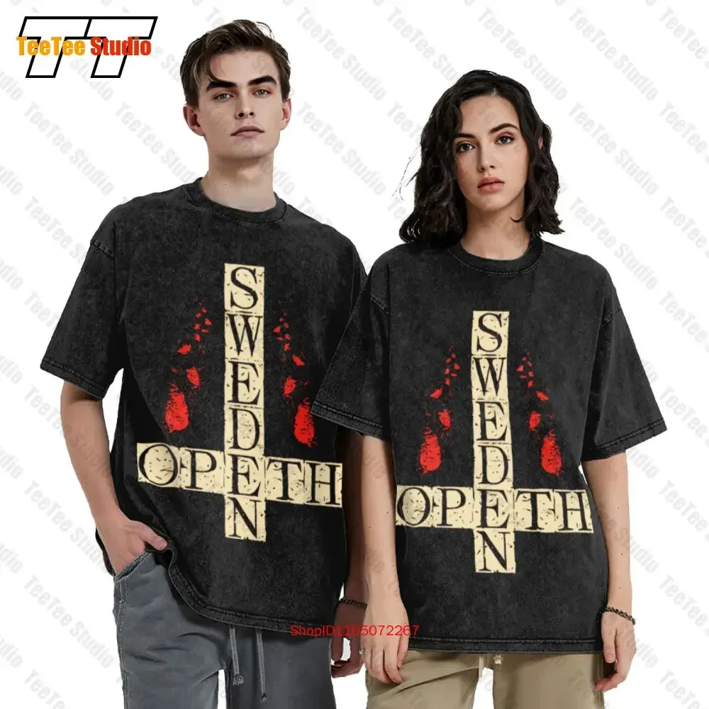 Opeth 'Hax Process' Vintage Oversized T-Shirt 9N03