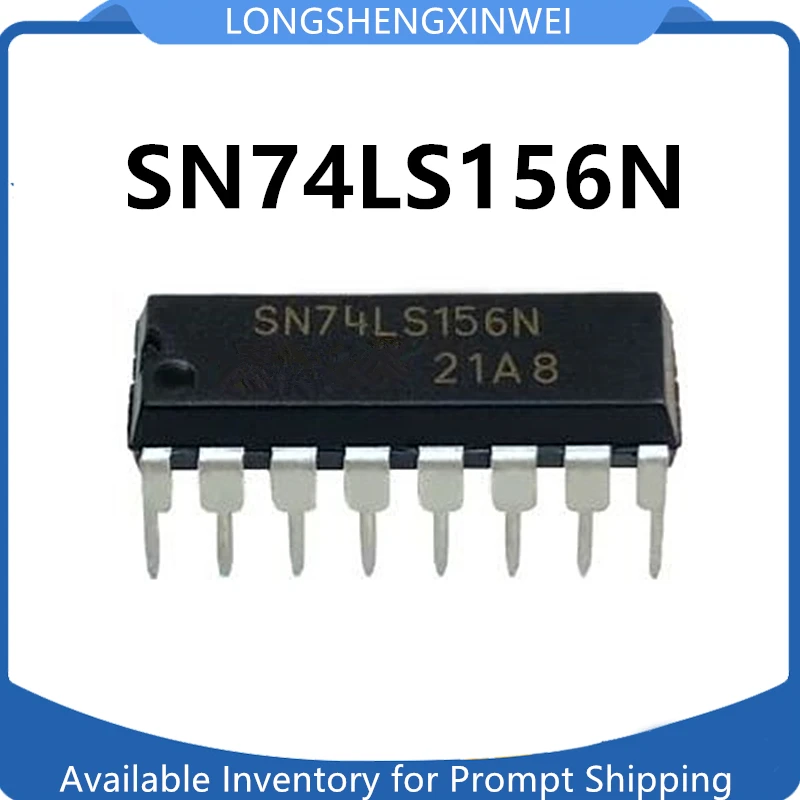 1PCS New SN74LS156N 74LS156 Original DIP16 Decoder Electronic Component Chip in Stock