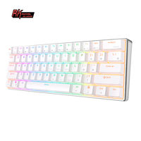 ROYAL KLUDGE RK61 PRO Aluminium Frame Gaming Keyboard 60% RGB Tri-mode USB 2.4G Wireless Bluetooth Mechanical Keyboard Gateron