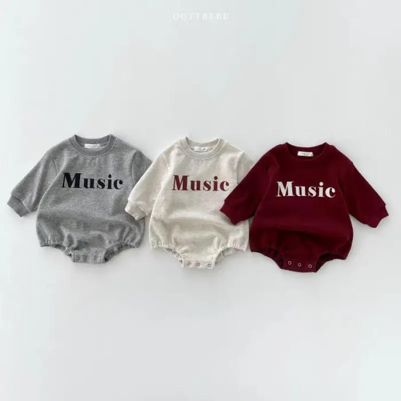 

Новинка осени 2023 года, детское боди с длинными рукавами, хлопковый свободный повседневный комбинезон с буквенным принтом для маленьких мальчиков и девочек, одежда для новорожденных, От 0 до 24 месяцев