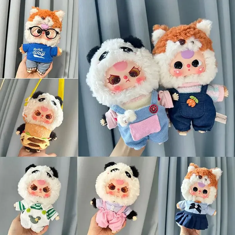 Plush Doll'S Clothes for 20cm baby three V3 Idol Dolls Clothing Gift no doll