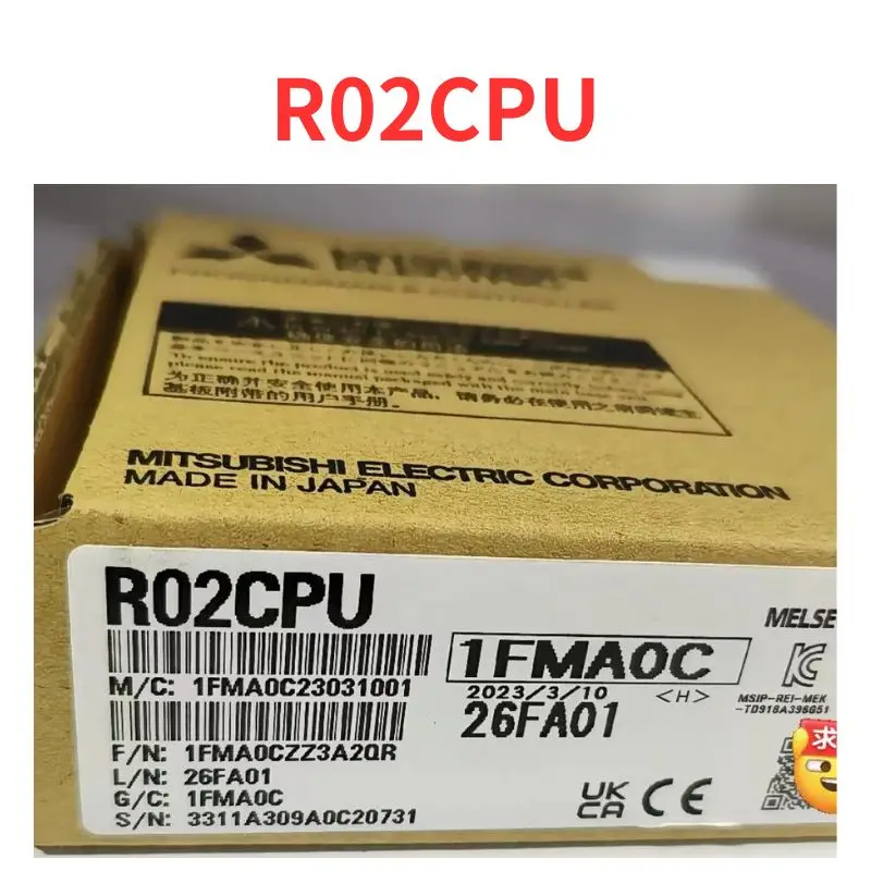 

Совершенно новый модуль R02CPU Быстрая доставка