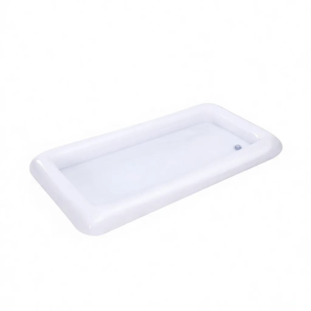 Inflatable Hosting Floating Bar Tray Water Cooler For Drinks Party Food Buffet Serving Summer Beach Accessory Tool