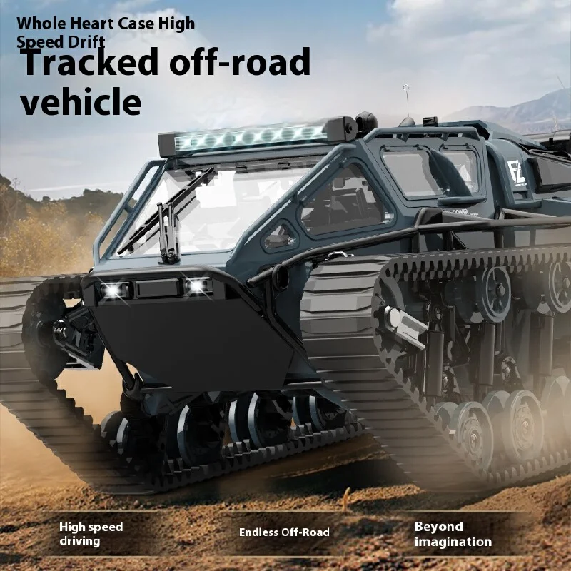 รถถังบังคับวิทยุแบบมืออาชีพ 2.4g ขนาดเท่าของจริง ควบคุมระยะไกล ขับเคลื่อนทุกพื้นผิว ทุกสภาพถนน  ติดตั้งเกราะป้องกัน ความเร็วสูง  จำลองการดริฟท์