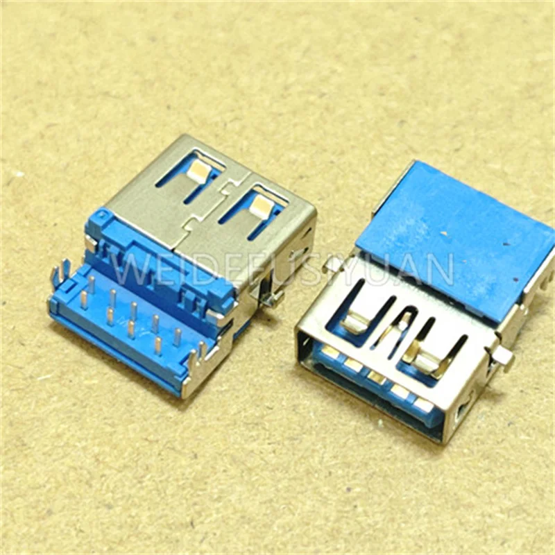 Laptop 3.0 USB Jack Female Socket For ASUS ROG G75V G75VW G75VX Notebook RJ45 Connector Lan Port
