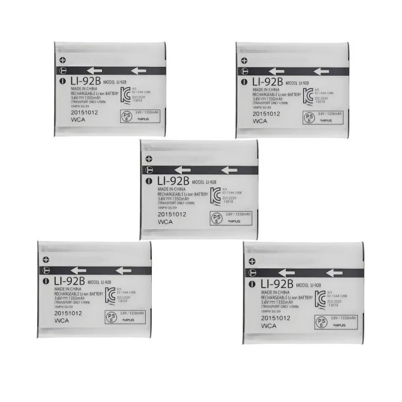 Li-92B Li92B Camera Battery for Olympus Li-90B Tough TG-4 TG-6 TG-5 TG-2 TG-1 IHS SH-1 SH-2 SH-60 SH-50 IHS XZ-2 iHS SP-100 image 3