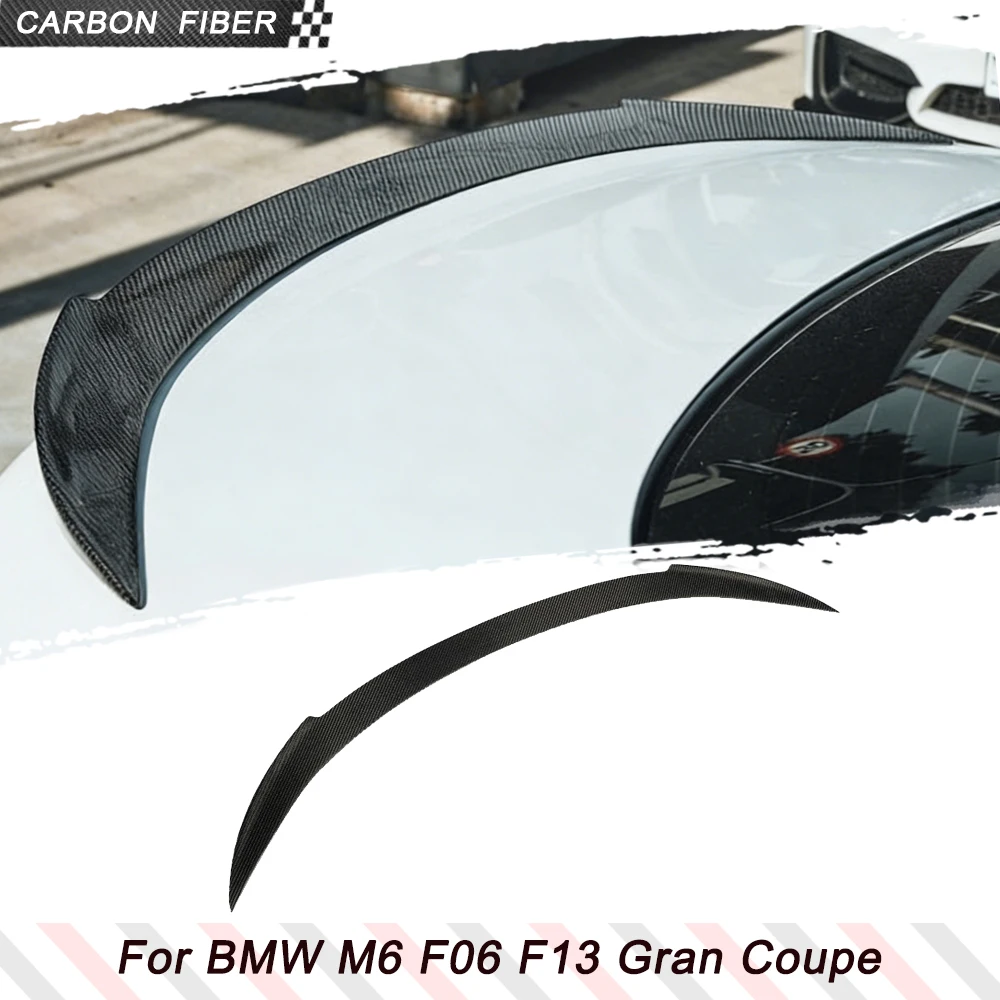 

Carbon Fiber/ FRP Car Rear Racing Spoiler Wing for BMW F06 F13 640i 650i M6 Gran Coupe 2012-2016 Car Rear Trunk Spoiler Wing