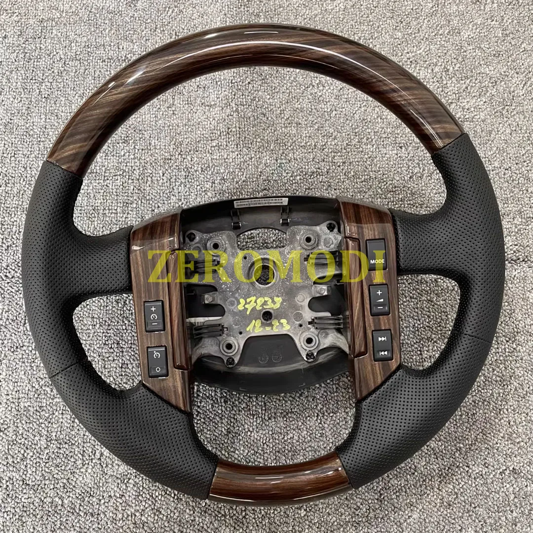 For Land Rover Range Rover Sport L320 2004 2005 2006 2007 2008 2009 Custom Wood Steering Wheel