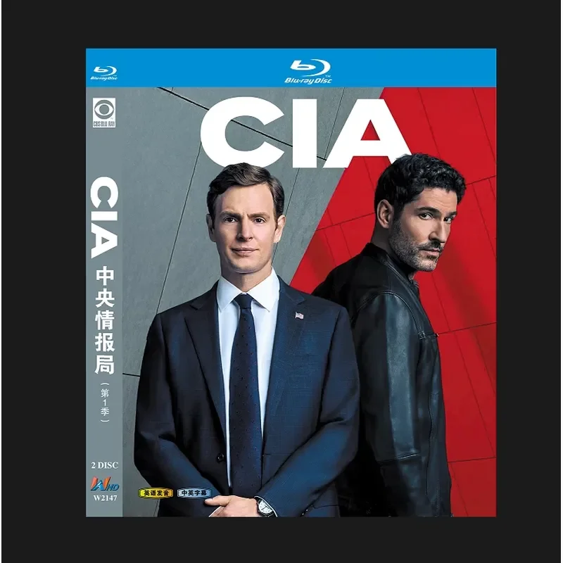 

Blu-ray BD Disc High Definition American Drama CIA The First Season CIA 2026 2 Discs