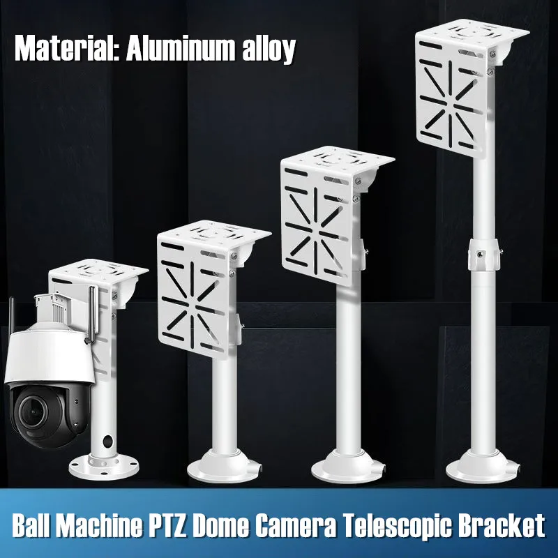 Security Dome Camera Ceiling Mount Bracket Ball Machine Vertical Installation Thick Pipe Camera Support for PTZ Dome IP Camera