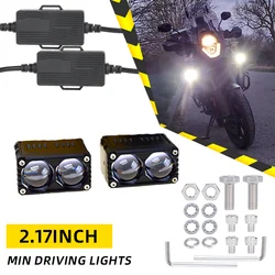 Senlo X2 Plus 2PCS Yellow White Light Auxiliary Auto Headlights 12V-24V Waterproof IP68 LED Spotlight Led Lights for Motorcycle