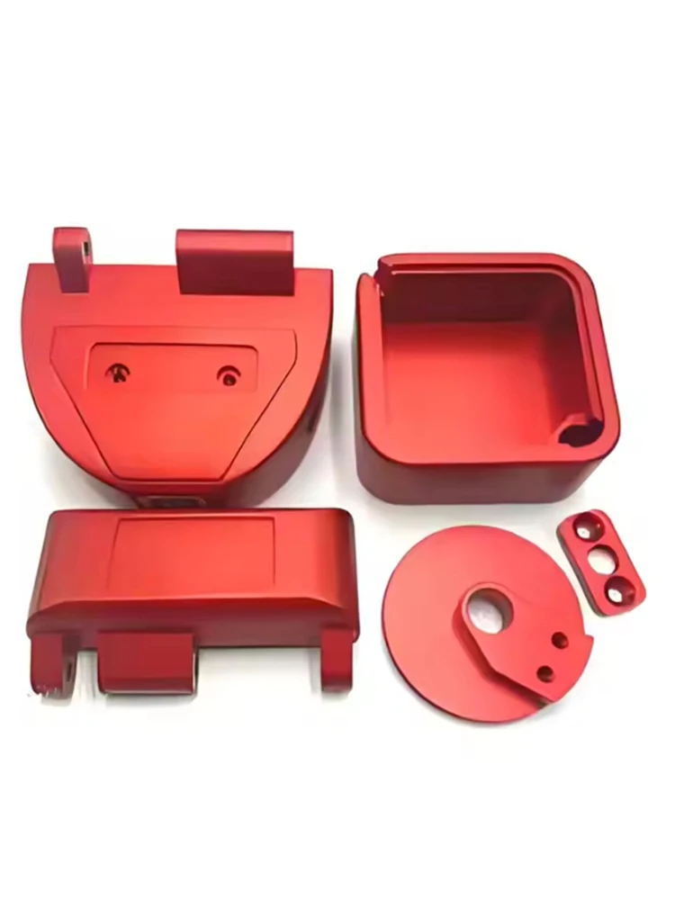 أجزاء ألومنيوم دقيقة مخصصة عالية الجودة خدمة التصنيع باستخدام الحاسب الآلي أجزاء آلة الألومنيوم للقامع