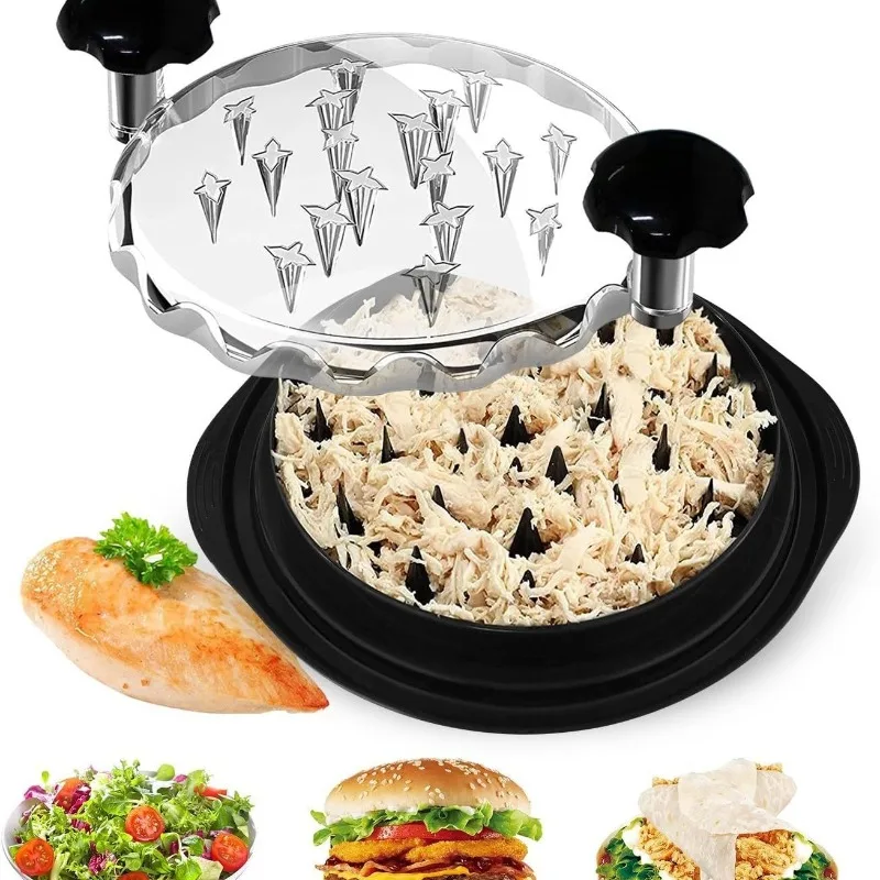 

Chicken Shredder Tool Meat Breast Shredding Separation Mincing Grinder Machine With Lid For Shredding Chicken Pork Beef