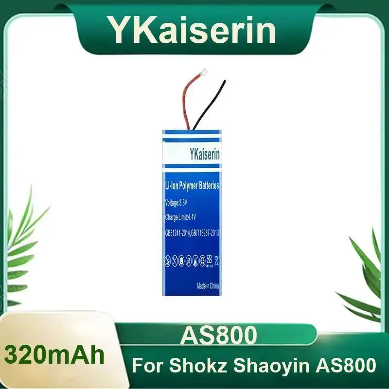 Reliable Replacement Headphone Battery Power For Shokz Shaoyin AS800 320Mah