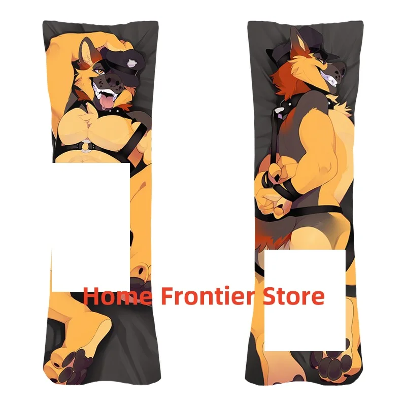 New Pattern Dakimakura Anime Rex (bad Dragon) Furry Double Sided Printed Cover Gift