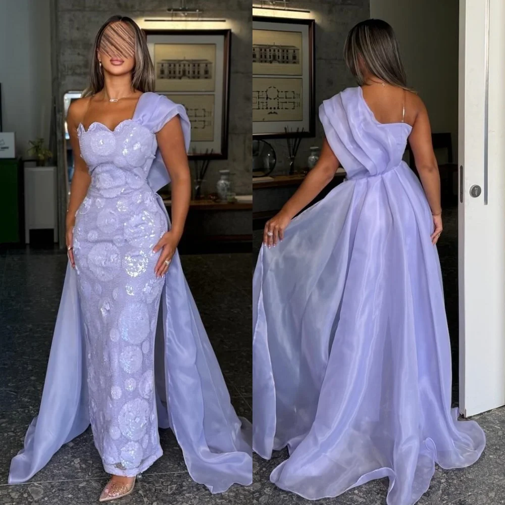 

Customized Sparkle Intricate Beading Sequined Straight Strapless Long Dresses Evening Dresses Sizes Available Chinese Style Sexy