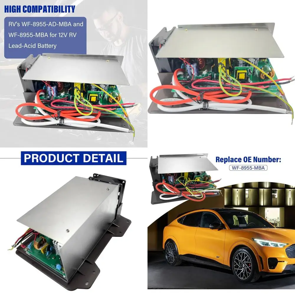 WF-8955PEC Power Converter, RV Converter WF 8955PEC for Parallax 7155 Converter