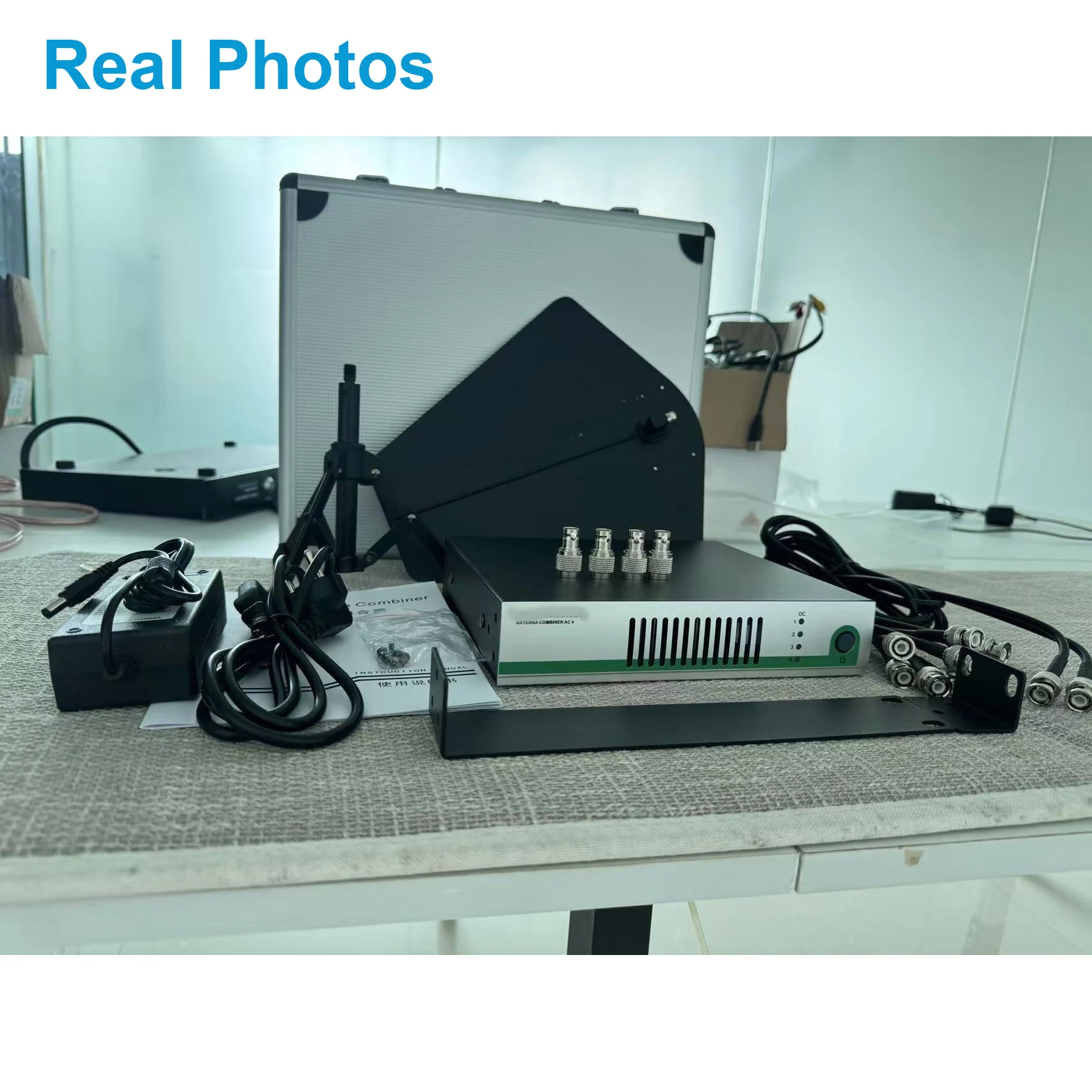 Paulkitson ac3/a2003 combinador de antena ativa ki transmissor ativo combinador divisor amp para sistema de monitor intra-auricular sem fio