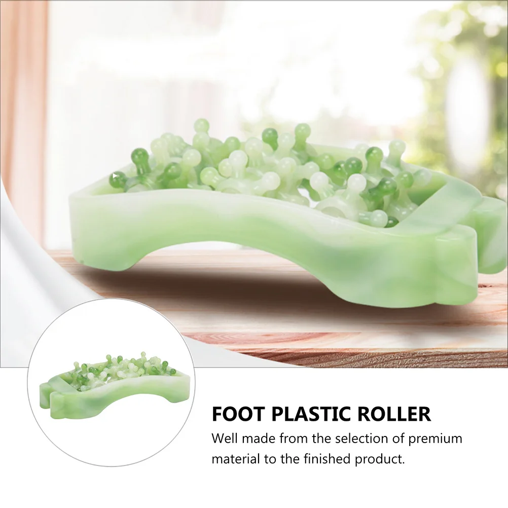 

2Pcs Foot Massage Rollers Plastic Reflexology Roller Tool Ergonomic Foot Relaxation Massager Pain Relief Blood Circulation