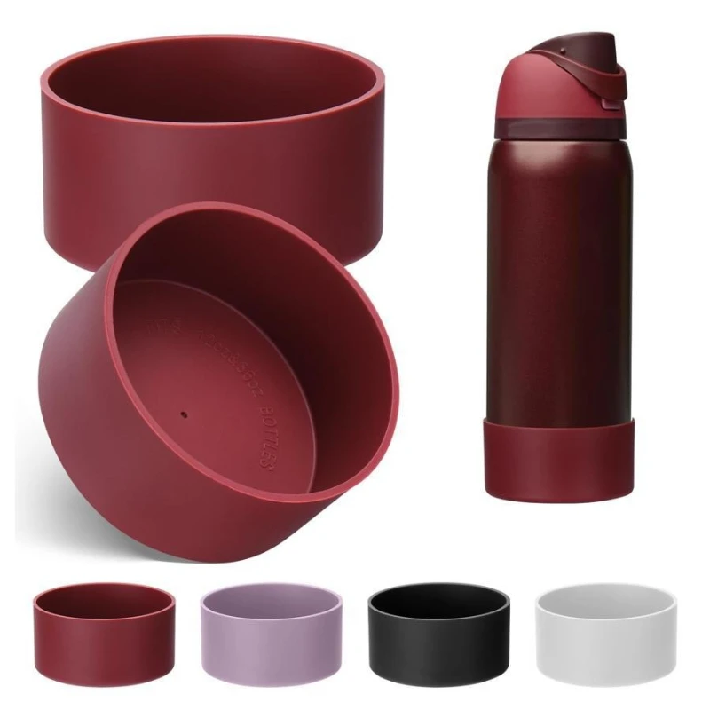 19/20oz 24oz Owala Water Bottle Silicone Bottom Cover 24oz 32oz Suitable For Stainless Steel
