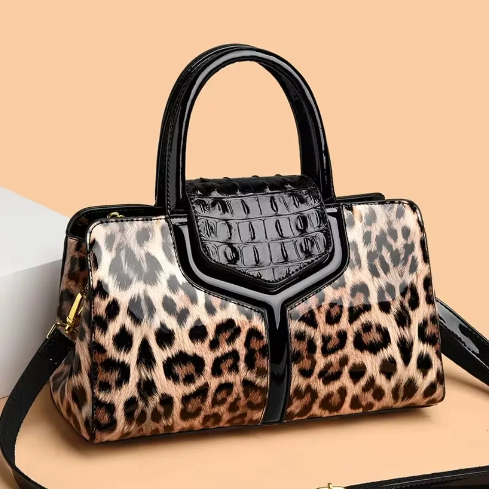 Multiple Styles Leopard Pattern Leather Women\'s Handbags Luxury Fashion Lady Tote Bag Designer Shoulder Messenger Bags Sac