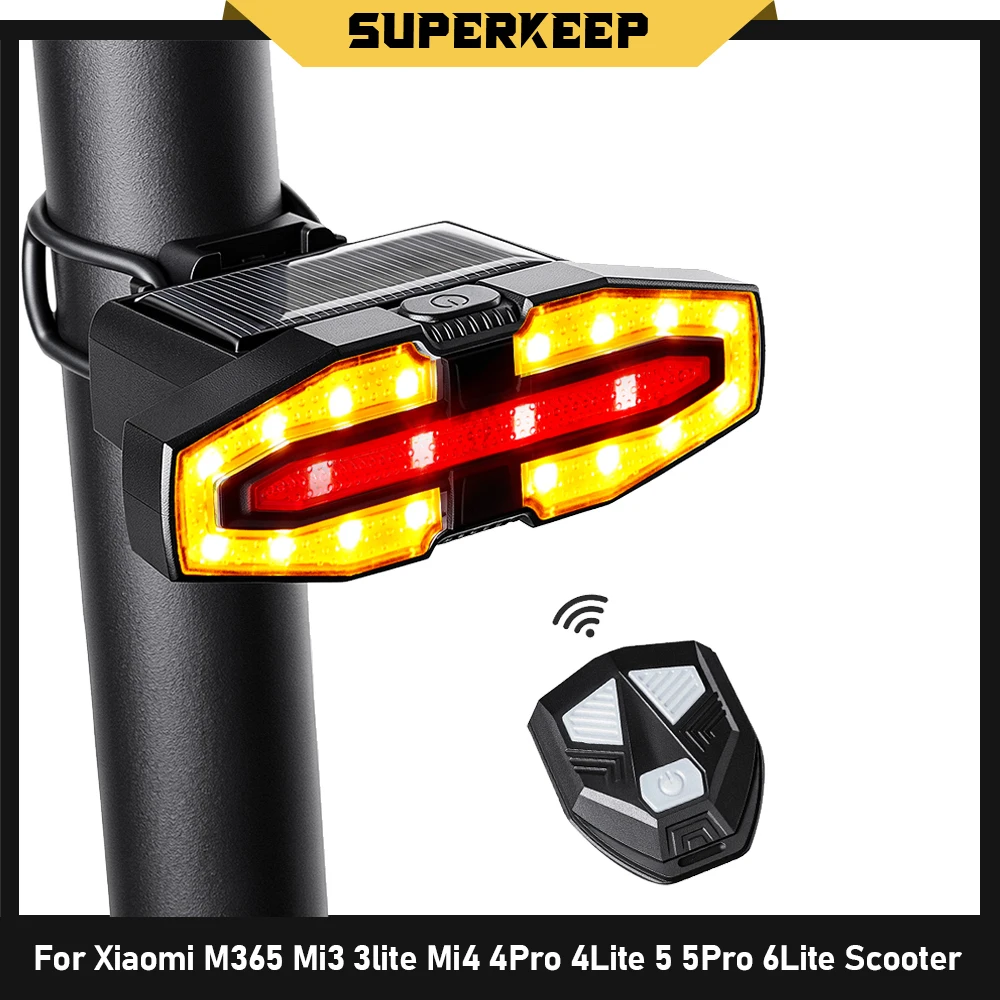 Remote Control Front Light Turn Signals for Xiaomi Mi3 Mi4 4Pro 4Lite Mi5 For Ninebot Max G30 ES1 ES2 G2 E2 F2 F3 Warning Light