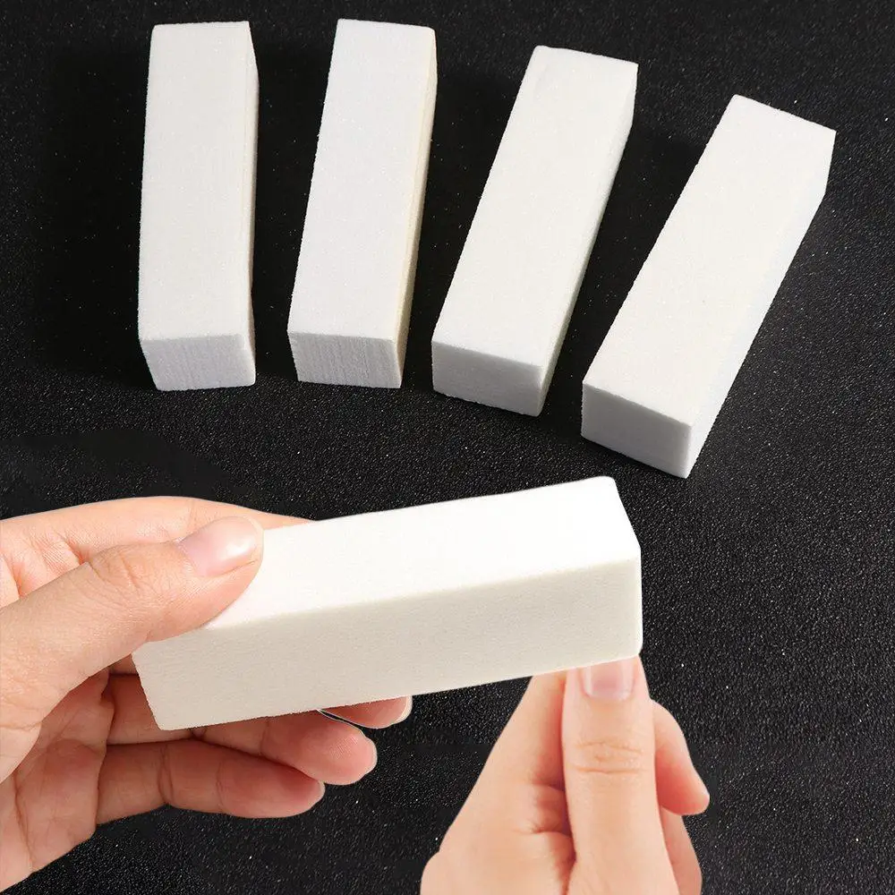 5pcs Cubic Block Nail File Block Nail Care Acrylic Nails Nail Polish Four Blocks Sanding Tool Pedicure Nail Art Tofu Chunks Girl