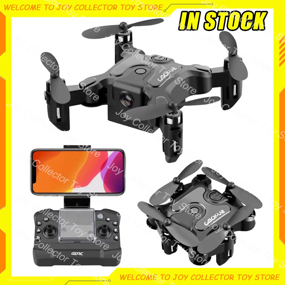 Mini Folding Drone V2 Aerial Photography Professional Quadcopter Remote-controlled Drone Video Artifact for Travel Shooting Toys