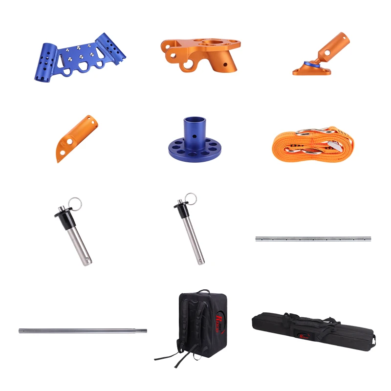 Aluminum Alloy Emergency Rescue Tripod Safety Equipment for Fire Fighting Rescue Lifting Rescue Tripod