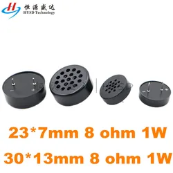 5pcs PCB Mount Mini Speaker 1W 8R 3013 2307 2308 8 Ohms 1 Watt 8Ohm 30*13MM 23*7MM Speaker DIP With PCB Cover High Quality