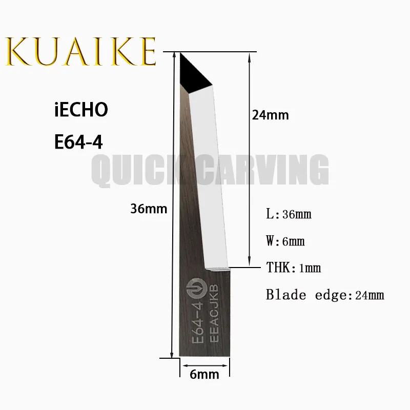 10PCS IECHO Oscillating Blade Vibration Cutting Knife Cnc Cutting Machine Cutter iECHO E16L E17L E18 E28 E58 E76 E43-18 E66-2