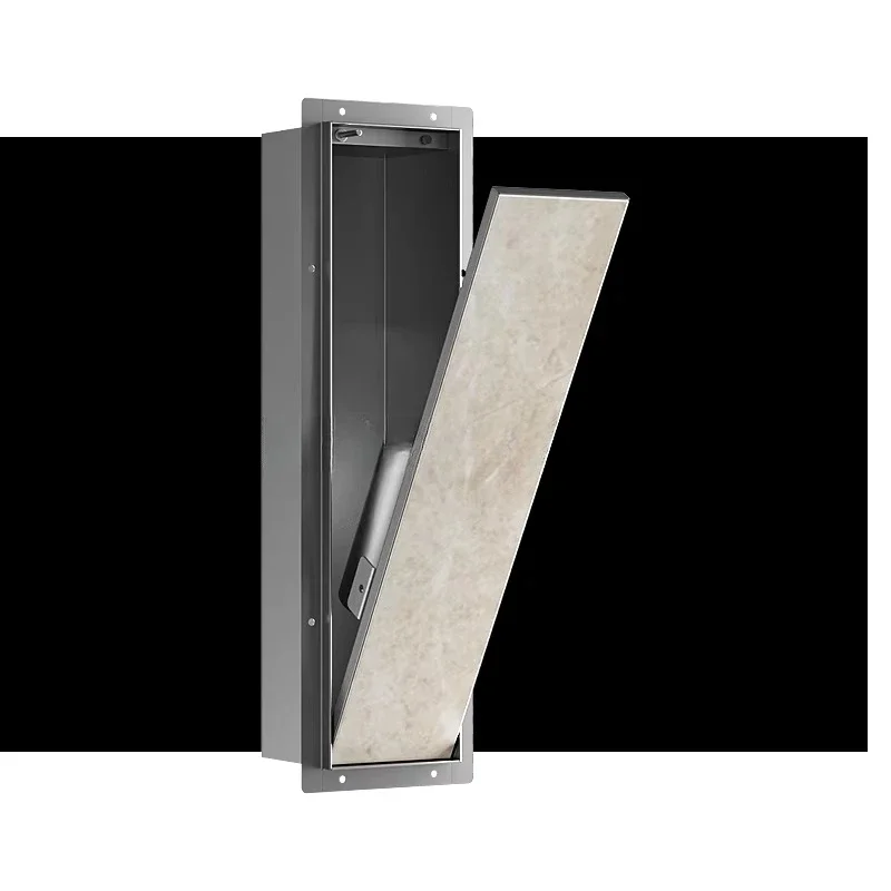 

Concealed 304 Stainless Steel Toilet Brush Holder Niche Infinity Niche Tile Toilet Box
