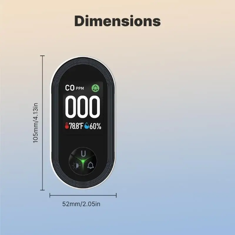 652F مراقبة البيئة وتغيرات درجة حرارة رطوبة الهواء