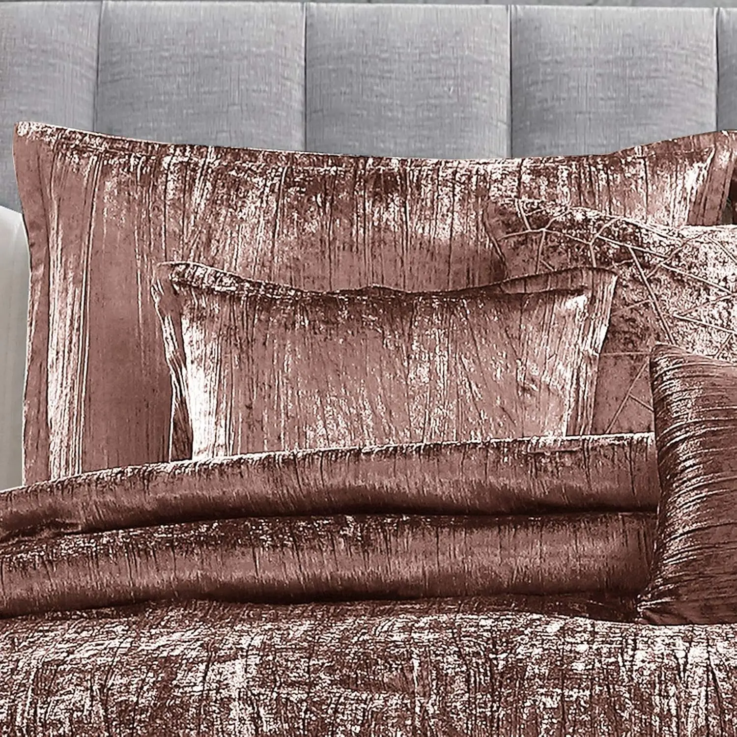 Set selimut Turin, raja, Blush, 7 potong Set