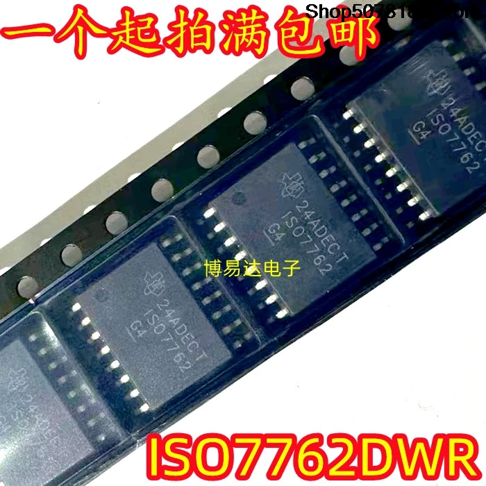 

ISO7762DWR ISO7762FDWR ISO7762 Digital isolator chip SOIC-16