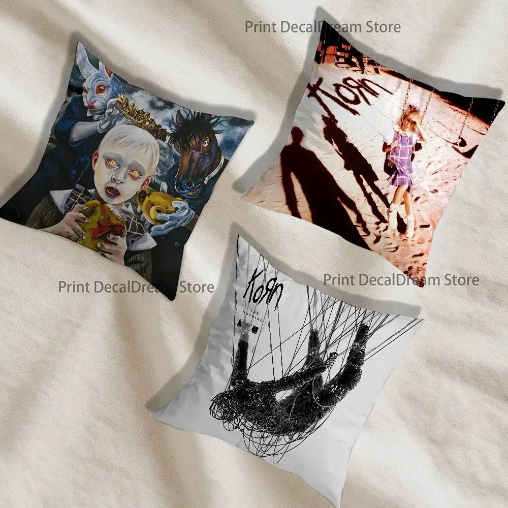 K-Korn Untitled Pillow Case Ultra Soft Skin Friendly Fabric Cloud Like Comfort & Concealed Zipper