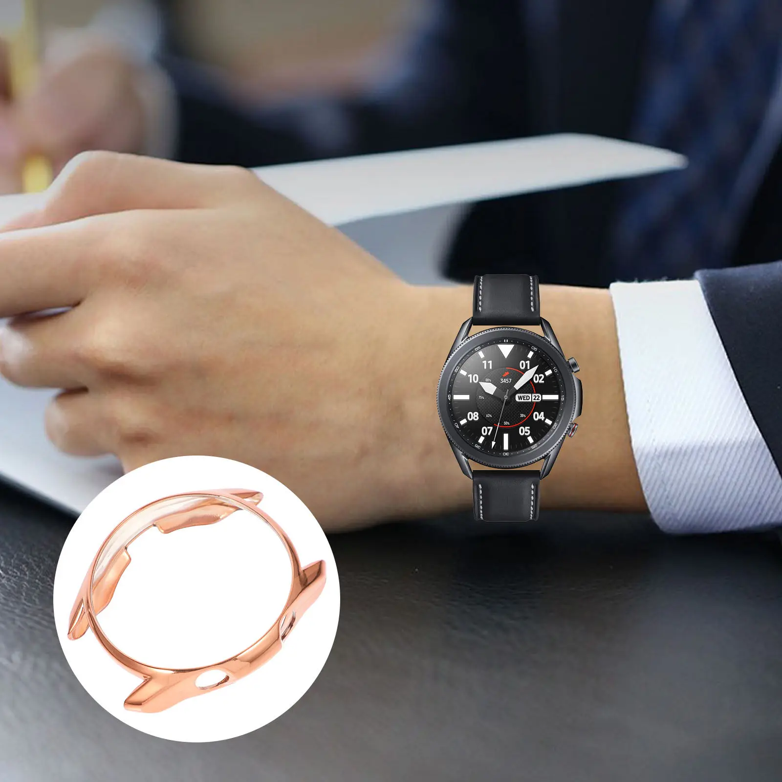 Smart Watch Shell Case Accessory Replacement Tool Compatible for Galaxy Golden Cover
