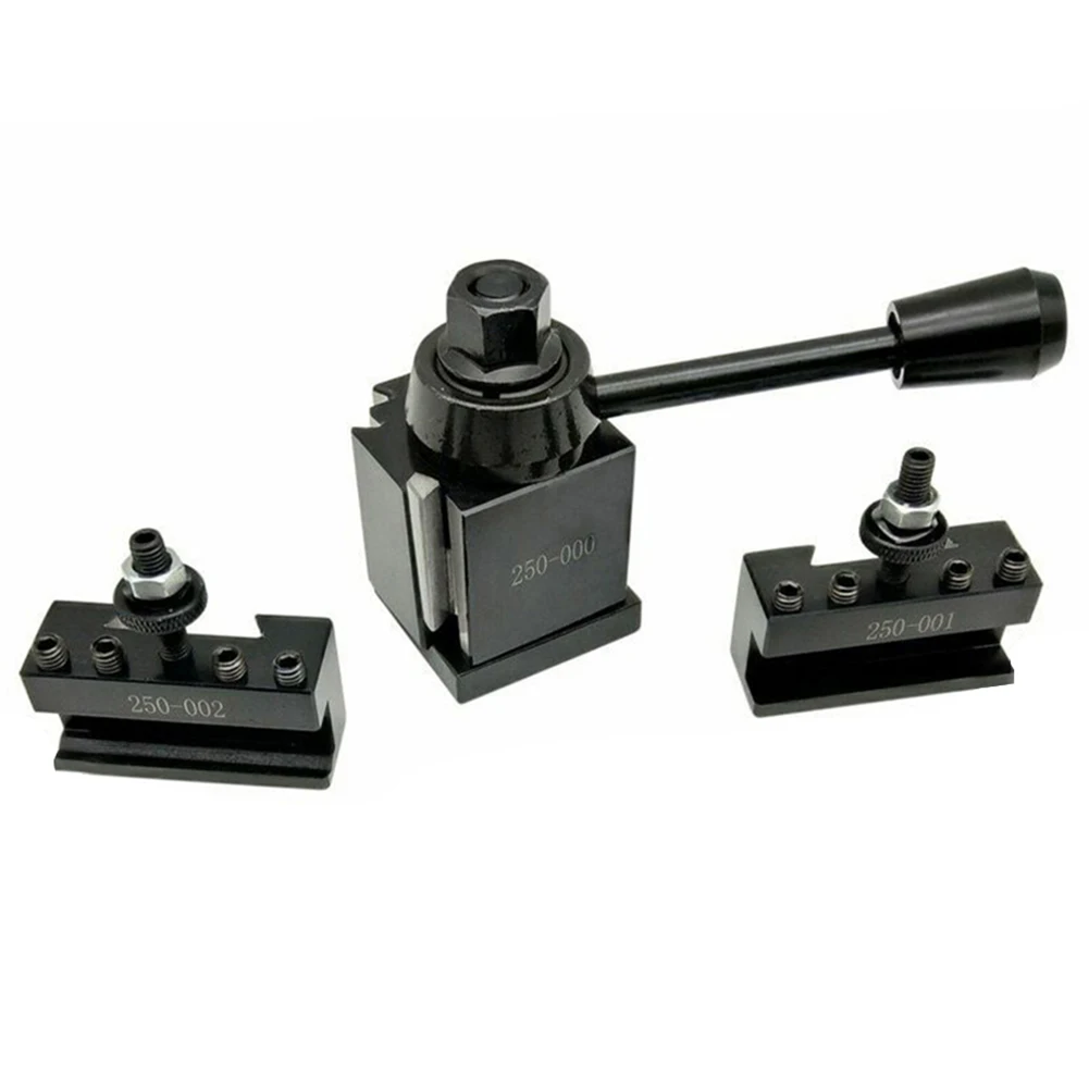 

Reliable Performance Long Lasting Durability OXA Wedge Type Tool Post Set Quick Change Turning Facing Holder for Lathe