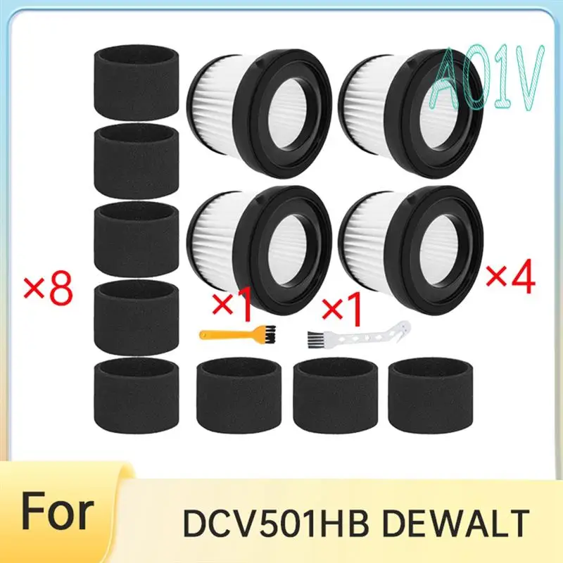 

A01V-DCV5011H HEPA Filter For 20V Cordless Hand Vacuum Enhanced Cleaning Efficiency Essential Vacuum Accessories